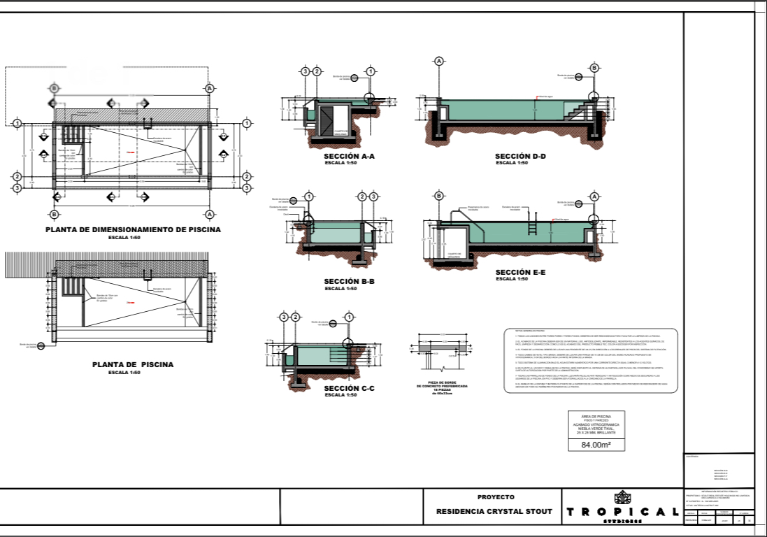 Lot 21B with Project by Famous Arquitect Scott Woods in Senderos Exclusive Community