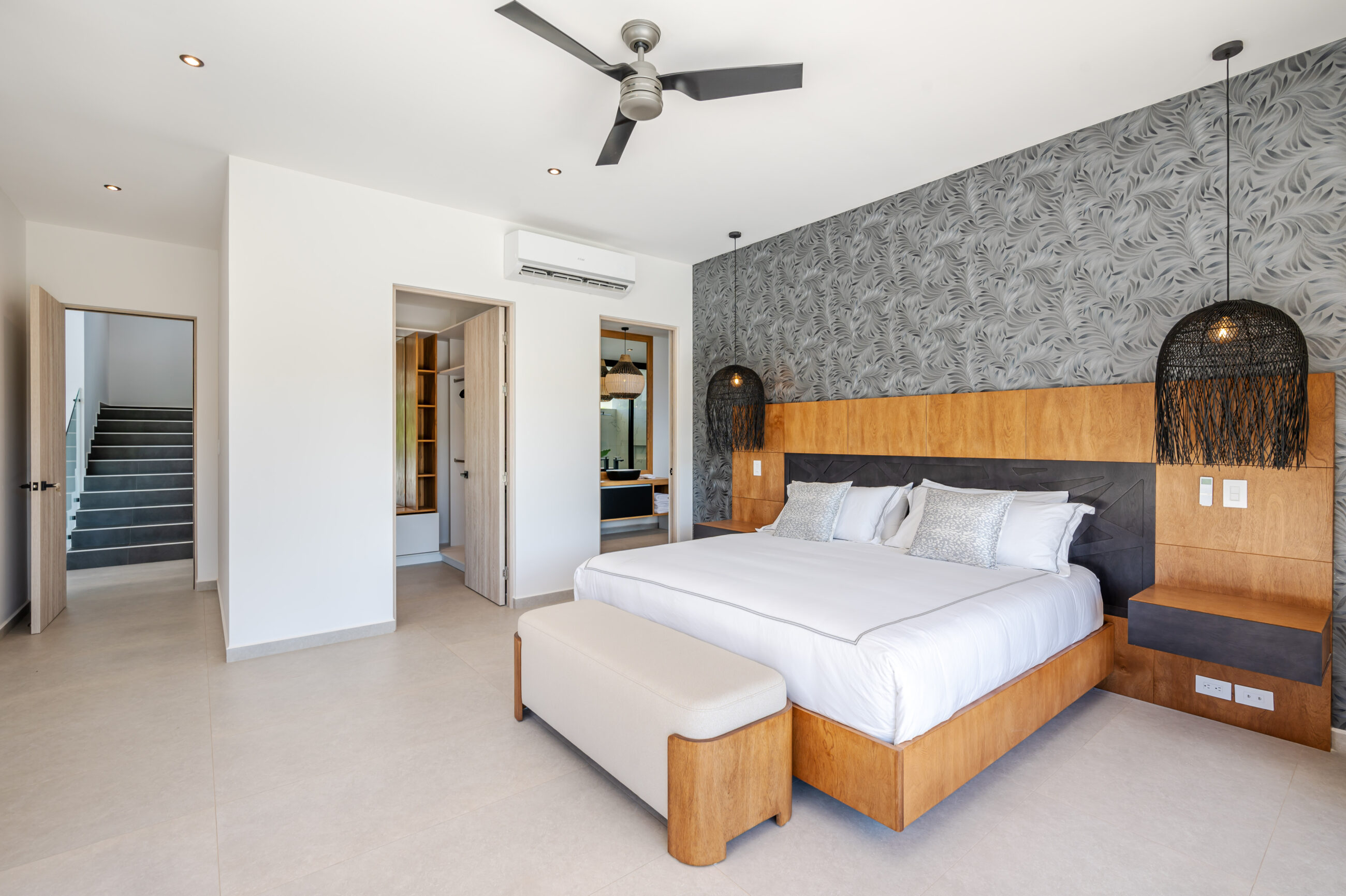 Tropical Chic 6-Bedroom Mansion Located in Exclusive Hacienda Pinilla Community