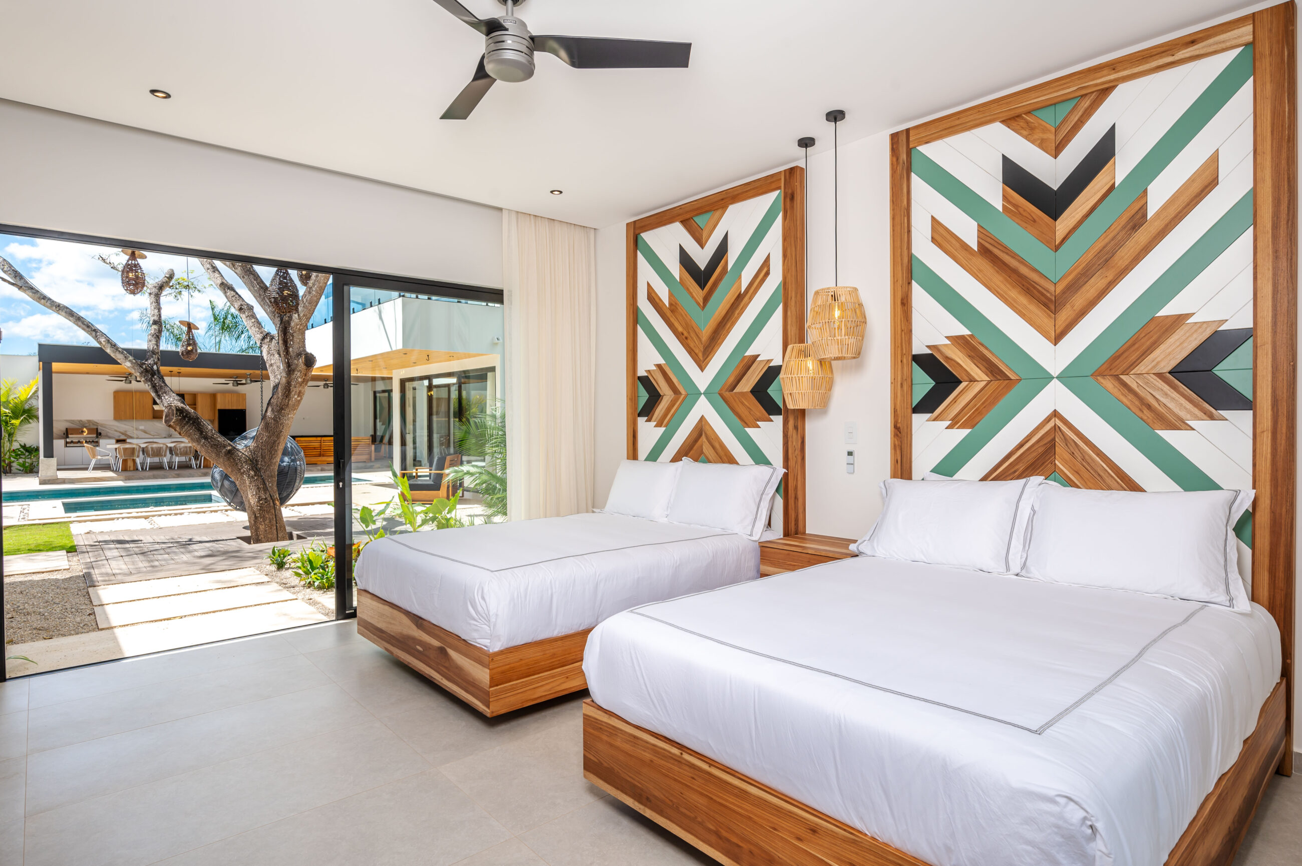 Tropical Chic 6-Bedroom Mansion Located in Exclusive Hacienda Pinilla Community