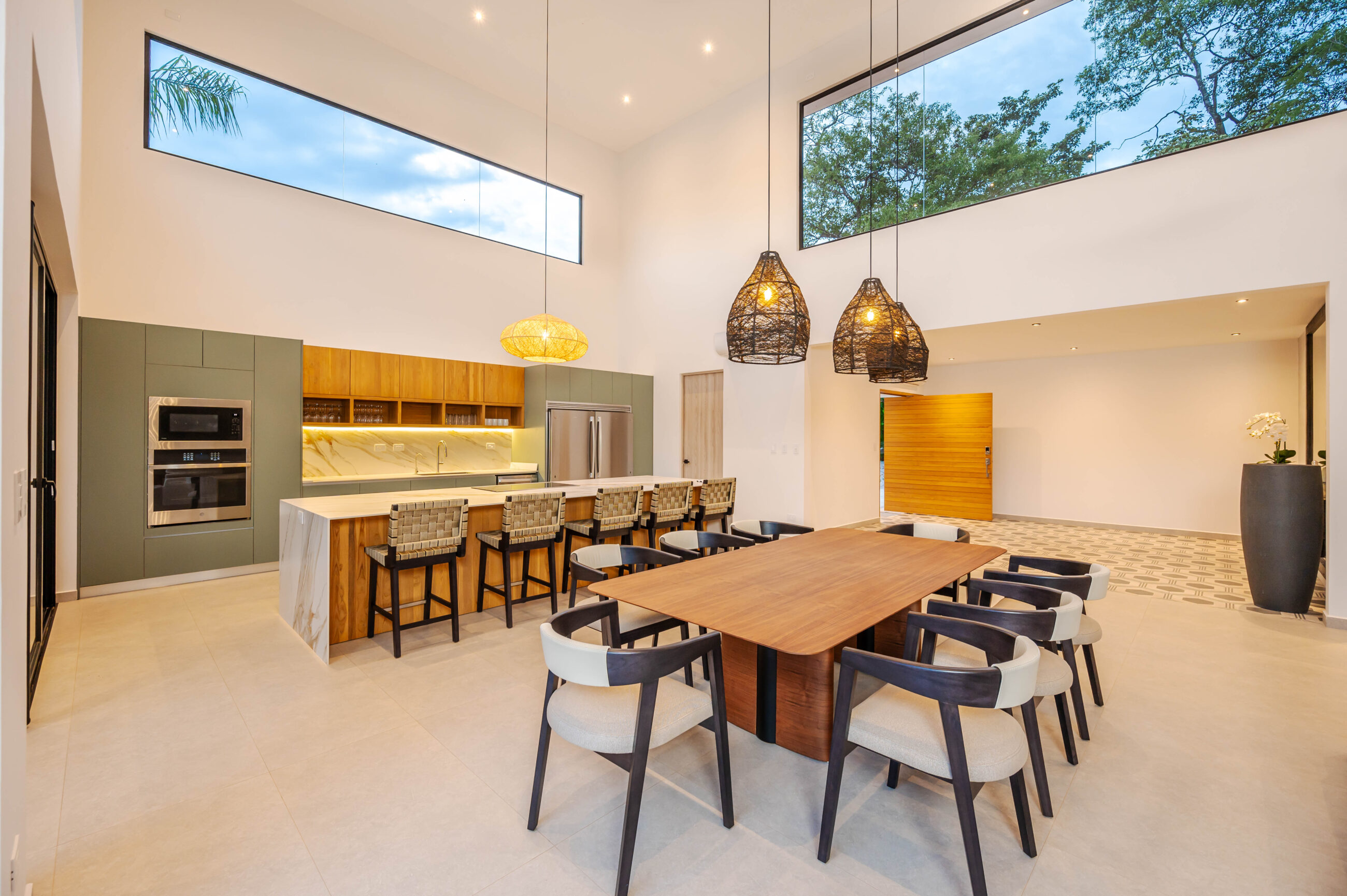 Tropical Chic 6-Bedroom Mansion Located in Exclusive Hacienda Pinilla Community