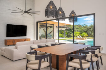 Tropical Chic 6-Bedroom Mansion Located in Exclusive Hacienda Pinilla Community