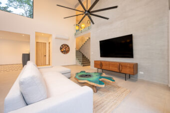 Tropical Chic 6-Bedroom Mansion Located in Exclusive Hacienda Pinilla Community